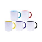 Taza de Ceramica asa Color - Imagen 4