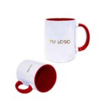Taza de Ceramica asa Color - Imagen 2