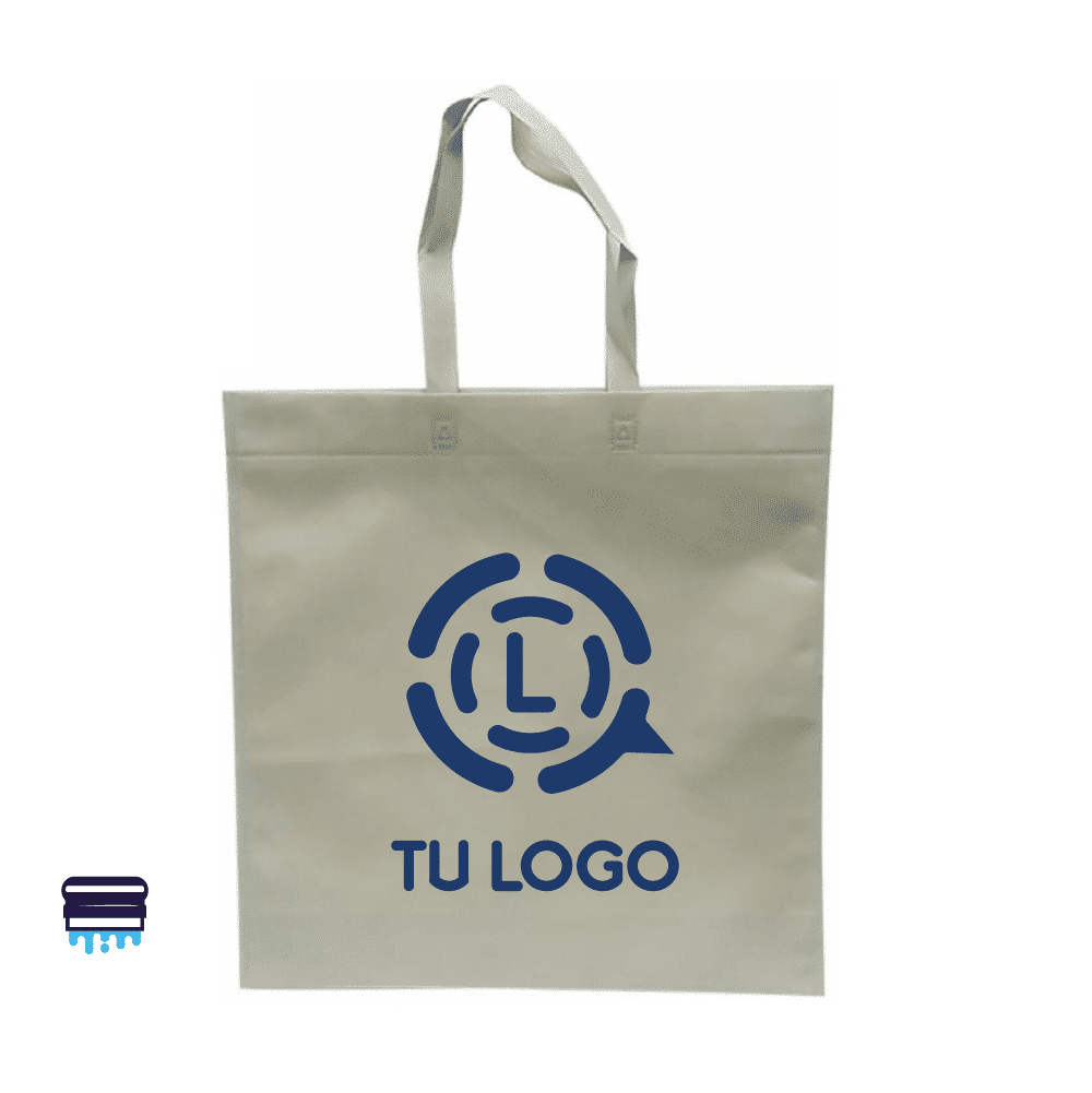 Portada bolsa 40x40 Eco Bolsa Friselina - 40X40X10 CON MANIJAS - Imagen 1